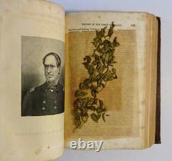 1865 History of the Great Rebellion by Thomas Kettell, CIVIL WAR, Illustrated