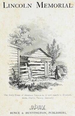 1865 Memorial Campaign ABRAHAM LINCOLN Civil War SLAVERY Penny Slave PRESIDENT