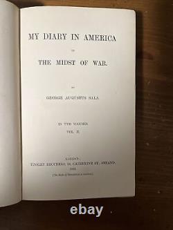 1865 My Diary In America In The Midst Of War Civil War Schenectady