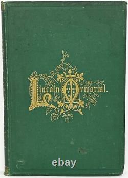 1865 PRESIDENT LINCOLN ASSASSINATION Abraham TRUMP MEMORIAL Civil War SLAVERY