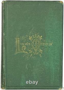 1865 PRESIDENT LINCOLN ASSASSINATION Abraham TRUMP MEMORIAL Civil War SLAVERY