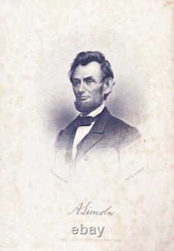 1865 PRESIDENT LINCOLN ASSASSINATION Abraham TRUMP MEMORIAL Civil War SLAVERY