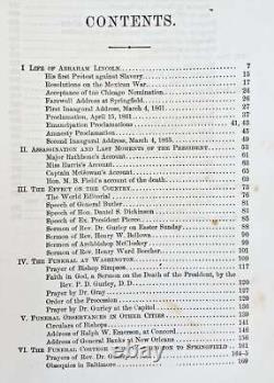 1865 PRESIDENT LINCOLN ASSASSINATION Abraham TRUMP MEMORIAL Civil War SLAVERY