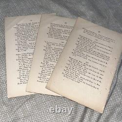 1865 Roll Of Students of Harvard College Who Served in Army Navy in Civil War