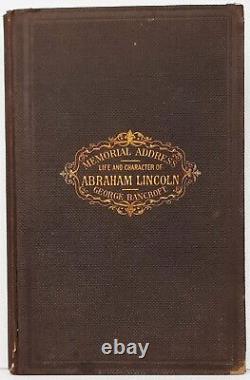 1866 ABRAHAM LINCOLN DEATH Civil War ASSASSINATION Slavery MAGA President TRUMP