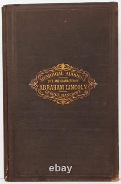 1866 ABRAHAM LINCOLN DEATH Civil War ASSASSINATION Slavery MAGA President TRUMP