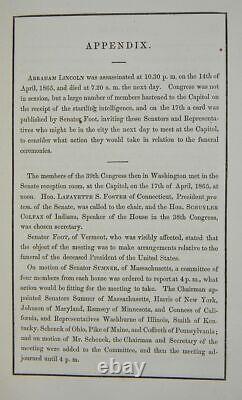 1866 ABRAHAM LINCOLN DEATH Civil War ASSASSINATION Slavery MAGA President TRUMP