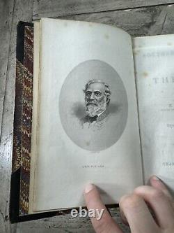 1866 Antique American History Southern History of the War Pollard