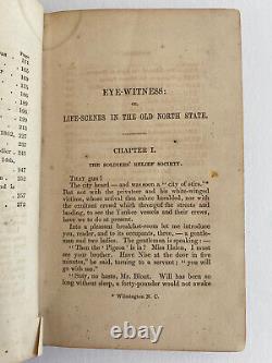 1866 Eye-Witness or Life Scenes Women and Civil War Unionists A. O. Wheeler