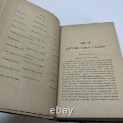 1866 Life and Campaigns of Lieut. Gen. Stonewall Jackson, R. L. Dabney 1st Ed