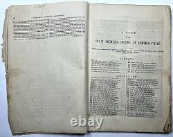 1866 List Union Soldiers Buried Andersonville Atwater Barton CIVIL War 1st Rare