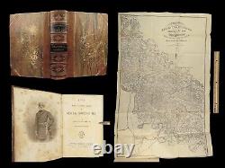 1866 Robert E Lee 1ed Confederate Campaigns CIVIL WAR Virginia MAPS McCabe