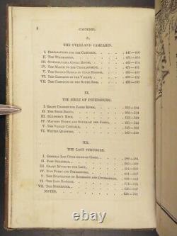 1866 Robert E Lee 1ed Confederate Campaigns CIVIL WAR Virginia MAPS McCabe