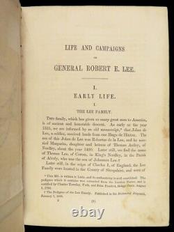 1866 Robert E Lee 1ed Confederate Campaigns CIVIL WAR Virginia MAPS McCabe