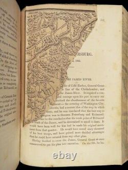 1866 Robert E Lee 1ed Confederate Campaigns CIVIL WAR Virginia MAPS McCabe