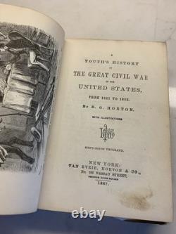1867 A Youth's History of the Great Civil War in the U. S. By Horton 1861 to 1865