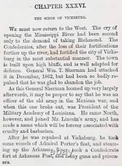 1867 Confederate SOUTHERN HISTORY CIVIL WAR Book DEMOCRAT PARTY army REBEL C. S. A
