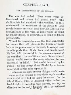 1867 Confederate SOUTHERN HISTORY CIVIL WAR Book DEMOCRAT PARTY army REBEL C. S. A
