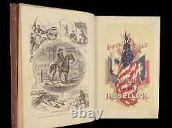 1867 Illustrated CIVIL WAR Anecdotes Lincoln Assassination Gettysburg Union