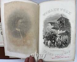 1867 Woman's Work In The Civil War LP Brockett Portraits Zeigler McCurdy Philad