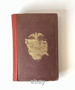 1868, 1st, A PICTURE OF THE DESOLATED STATES, J T TROWBRIDGE, CIVIL WAR RESULTS