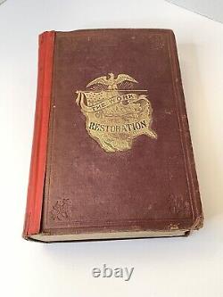 1868, 1st, A PICTURE OF THE DESOLATED STATES, J T TROWBRIDGE, CIVIL WAR RESULTS