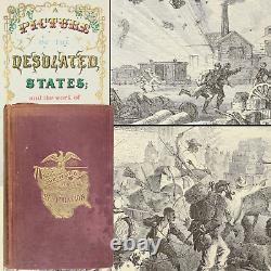 1868 Civil War RECONSTRUCTION South Post Racism Slavery Hell Insurrection Death