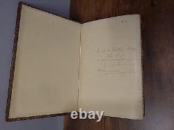 1868 NEW TESTAMENT Large Print CIVIL WAR ERA leather AMERICAN BIBLE SOCIETY old