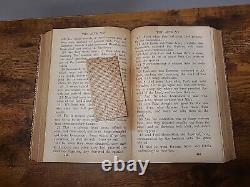 1868 NEW TESTAMENT Large Print CIVIL WAR ERA leather AMERICAN BIBLE SOCIETY old