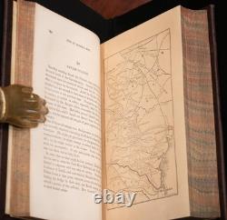 1870 Life & Campaigns General Robert E Lee 1st Edition Fine Leather Illustrated