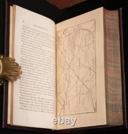 1870 Life & Campaigns General Robert E Lee 1st Edition Fine Leather Illustrated