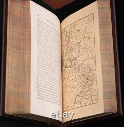 1870 Life & Campaigns General Robert E Lee 1st Edition Fine Leather Illustrated