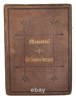 1870, Memorial Of J Johnston Pettigrew, Confederate General, CIVIL War, With CDV