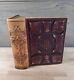 1872 Holy Bible Illustrated Ingram Cobbin Family Antique Leather Post Civil War