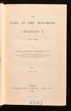 1875-1901 11vol English History 1624 to 1660 Charles I English Civil War Comm