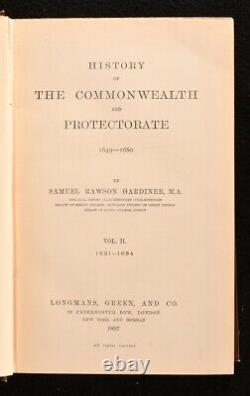 1875-1901 11vol English History 1624 to 1660 Charles I English Civil War Comm