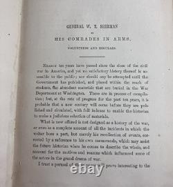 1875 Memoirs of General W. T. Sherman First Edition 2 Vol Set Civil War Maps