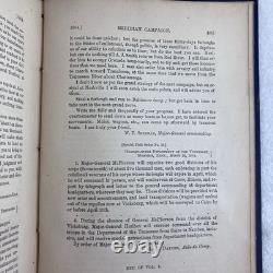 1875 Memoirs of General W. T. Sherman First Edition 2 Vol Set Civil War Maps