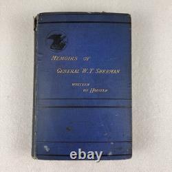 1875 Memoirs of General W. T. Sherman First Edition 2 Vol Set Civil War Maps