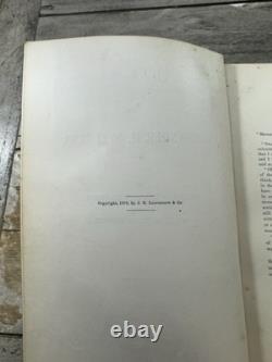 1878 Antique Civil War Book Life of Alexander H. Stephens 1st edition, Rare