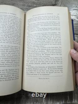 1878 Antique Civil War Book Life of Alexander H. Stephens 1st edition, Rare
