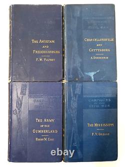 1881-1883 Campaigns of the Civil War 11 Volume Set Scribner First Editions