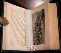 1881 Pictorial History of the Great Civil War Battles By Sea & Land Fine Binding