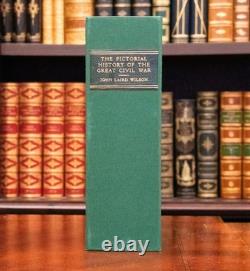 1881 Pictorial History of the Great Civil War Battles By Sea & Land Fine Binding