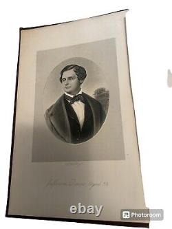 1881 The Rise And Fall Of The Confederate Government. Jefferson Davis. Vol 1
