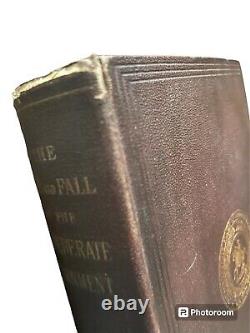 1881 The Rise And Fall Of The Confederate Government. Jefferson Davis. Vol 1