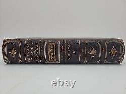1885 Personal Memoirs Of U. S. Grant Civil War Abraham Lincoln Fine Leather