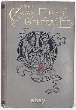1886 Confederate General ROBERT E LEE History STONEWALL JACKSON Civil War C. S. A