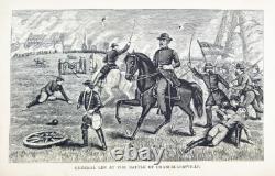 1886 Confederate General ROBERT E LEE History STONEWALL JACKSON Civil War C. S. A