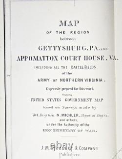 1886 Confederate ROBERT E LEE MEMOIRS Civil War General C. S. A. History SOUTHERN